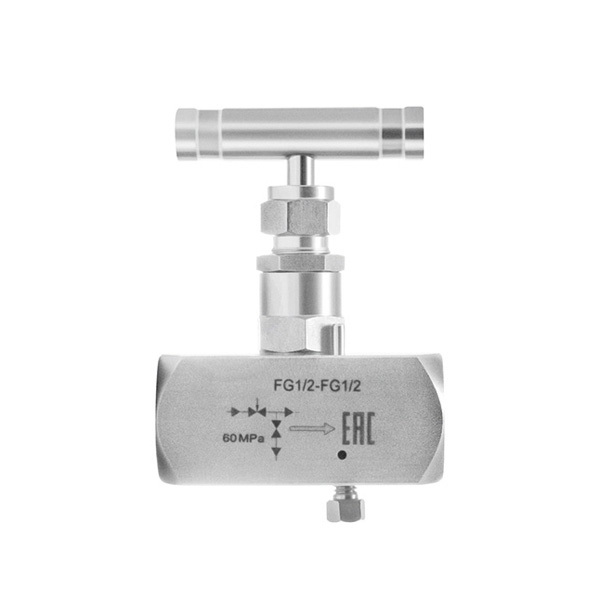 Одновентильный игольчатый клапан SS-2V4 до 60 МПа картинка